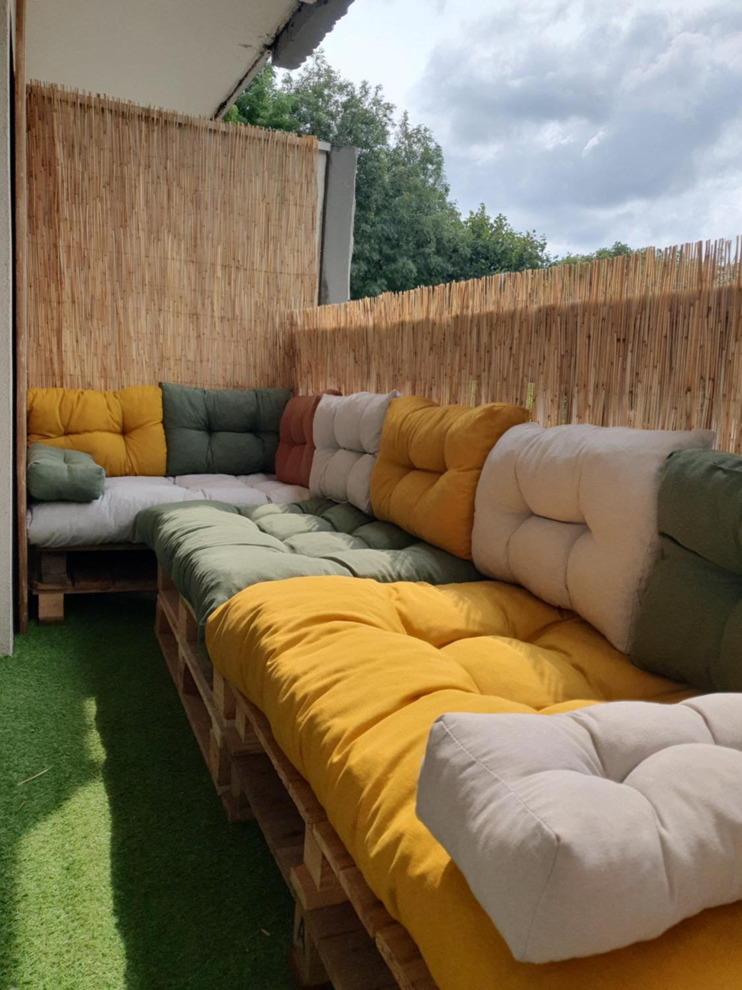 Appartamento studio meublé avec balcon Arcueil Esterno foto