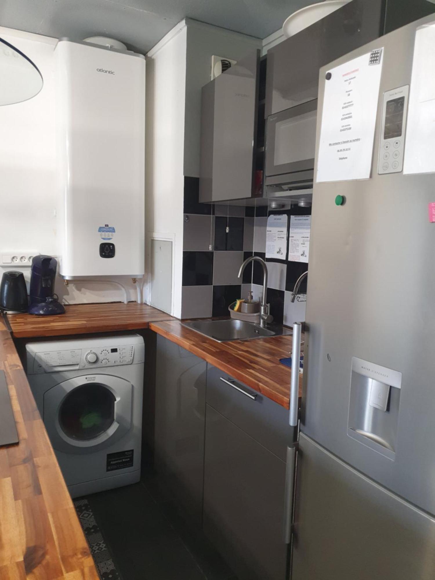Appartamento studio meublé avec balcon Arcueil Esterno foto