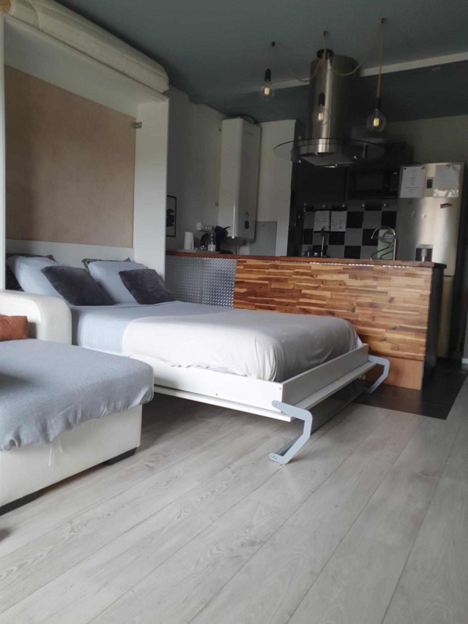 Appartamento studio meublé avec balcon Arcueil Esterno foto
